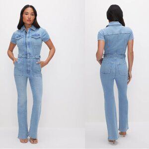 NWT - Good American Petite Fit for Success Jumpsuit Size Small